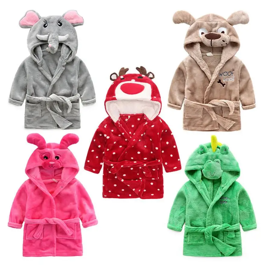childrens animal robes