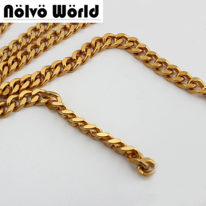 10 meters 8mm Old Gold high quality chain for making bolsas handbag