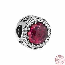Ceirise кристалл и CZ Desney Belle сияющая Роза бусины для женщин ювелирных изделий DIY Fit PANDORA талисманы Серебро 925 FL529