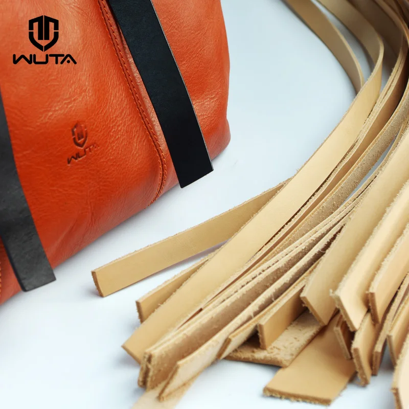 Ремень WUTA из натуральной кожи ширина 15/20/25/30 мм для рюкзака|veg tanned|genuine leatherveg tan leather