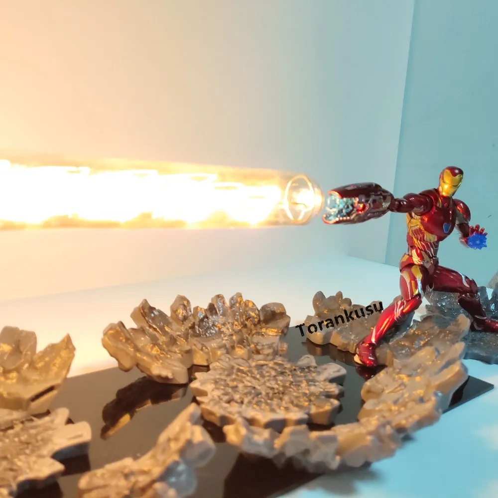 Avengers Endgame Iron Man MK50 Laser Cannon LED Light Action Figures Toy Anime Movie Avangers 4 Iron Man Endgame Figurine Scene Avengers Endgame Iron Man MK50 Laser Cannon LED Light Action Figures Toy Anime Movie Avangers 4 Iron Man Endgame Figurine Scene