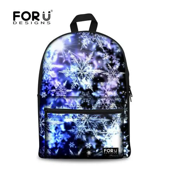 FORUDESIGNS/модные детские школьные сумки для девочек-подростков, 3D Galaxy, женские школьные сумки, Детский Школьный Рюкзак Для учебников, Mochilas - Цвет: 2U0028A