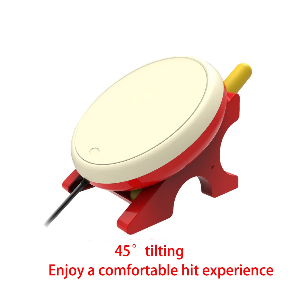 

New Taiko Drum Kit For Nintendo Switch Taiko Drum Sticks Dedicated Stand & Controller For NS Taiko Drum Game Special Drums Pad
