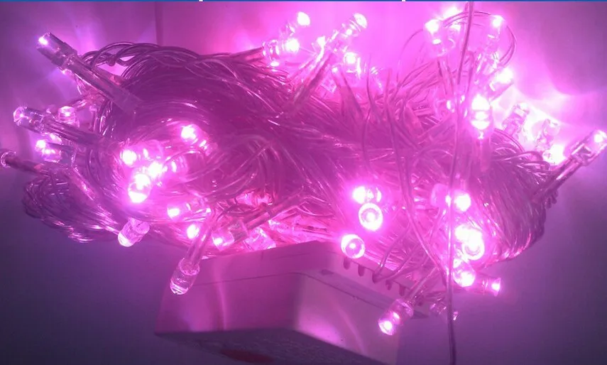 LAIMAIK 10 М 100 LED String шар Света светодиодные Лампы 220 В/110 В год Garden Рождество Свадьбы партия рождество открытый украшения новогодние гирлянды