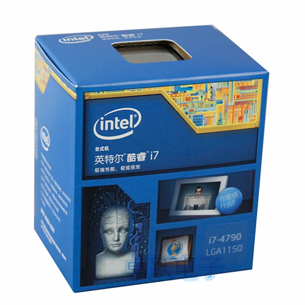 Процессор Intel I7 4790 boxed Core i7 четырехъядерный процессор для настольного компьютера