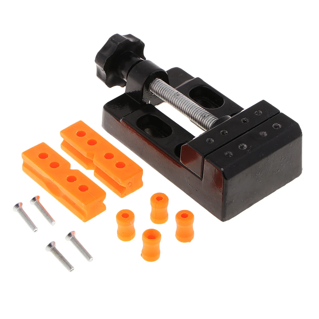 57mm Adjustable Mini Jaw Bench Clamp Drill Press Vice Table Vise Jewelry Nuclear Clip On DIY Carving Craft Hand Tool Woodworking
