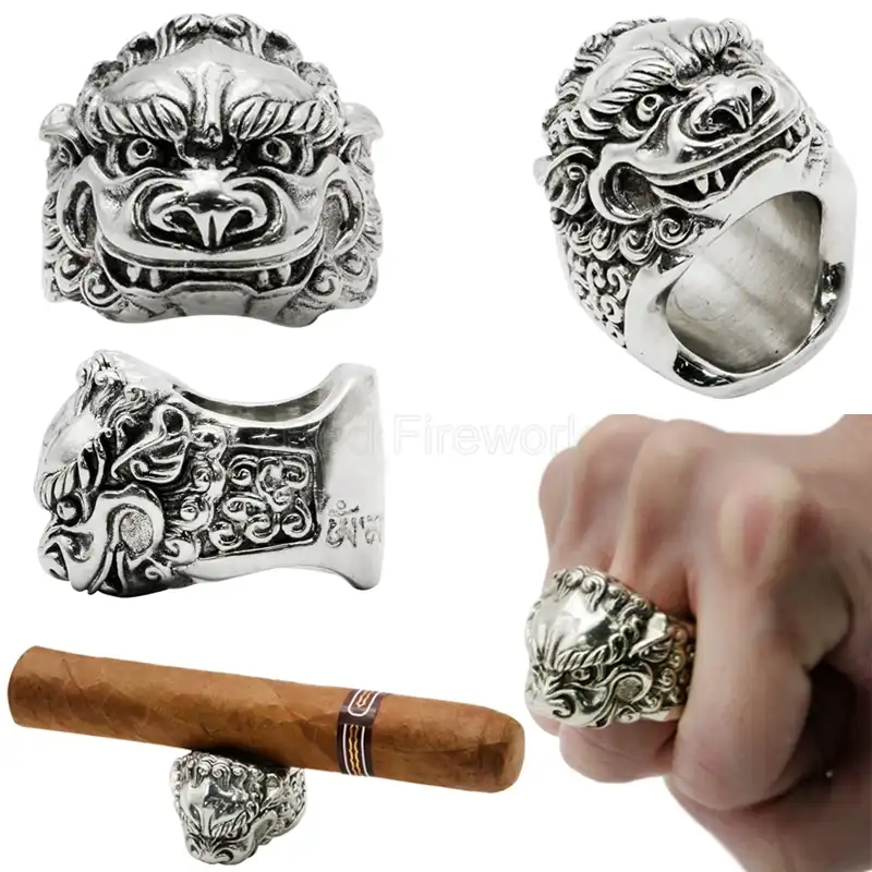 ラウンドシガーリングスターリング銅リング唐ライオンジュエリーシガーホルダー 1 シガー灰皿 Cohiba ビジネス シガー アクセサリ Aliexpress ラウンドシガーリングスターリング銅リング唐ライオンジュエリーシガーホルダー 1 シガー灰皿 Cohiba ビジネス シガー アクセサリ Aliexpress