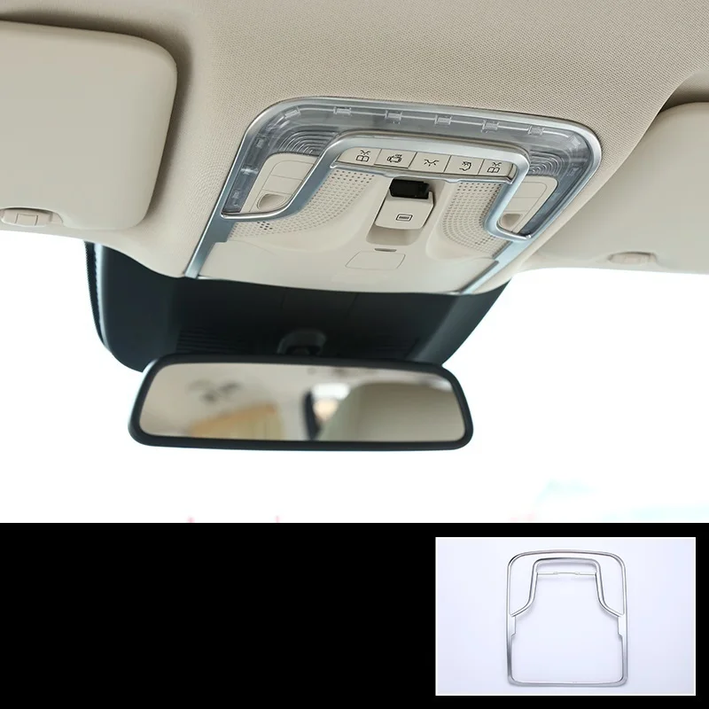 

Control System Dashboard Automobile Chromium Decorative Modified Car Styling Covers Modification 18 19 FOR Mercedes Benz Vito