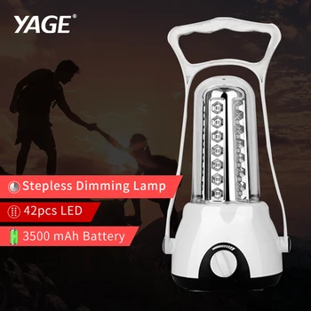 

YAGE linterna camping light rechargeable camping led lantern tourist Garden lights a flashlight in the tent rechargeable lampe