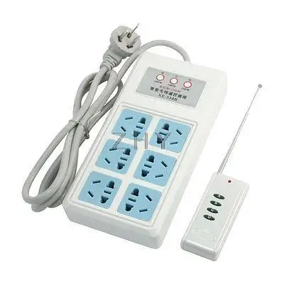 

AC 100-240V 2200W AU Plug 6 Outlet Remote Control Power Sockets Converter