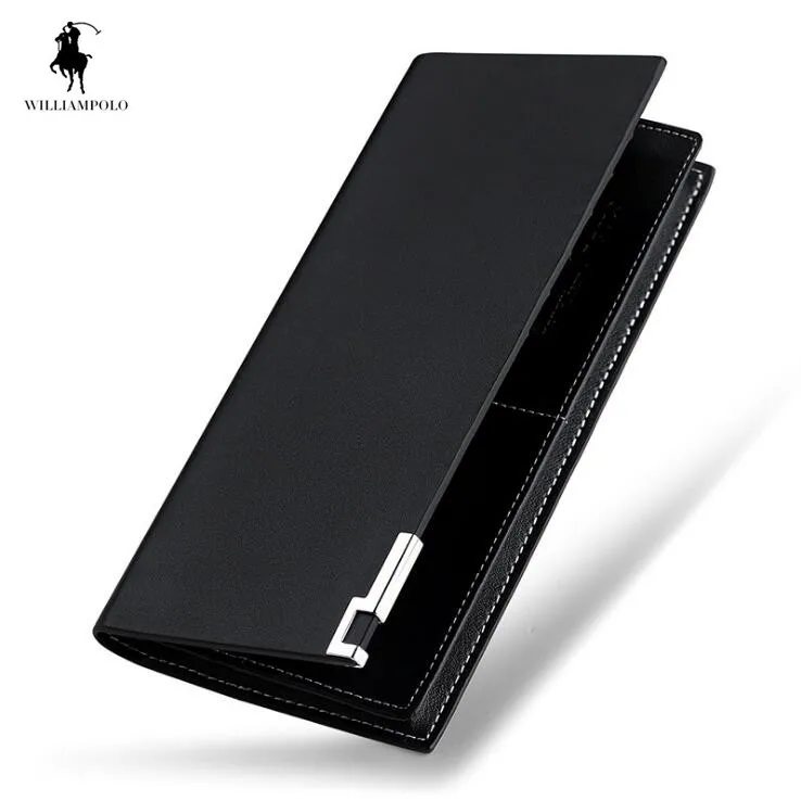 

2018 Genuine Leather Men Wallet Business Cowhide Wallets Multi card Cion Purse Ultrathin Card Holder Pocket
