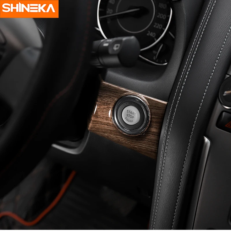 Крышка кнопки запуска двигателя SHINEKA Обшивка Рамы Для Nissan Patrol Y62 2017 +