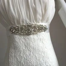 Best Offers Hot Sale Cheap Women's Rhinestones Pearls Beads Handmade Belt Wedding Dress Belt Accessories Marriage Bridal Sashes Best Offers Hot Sale Cheap Women's Rhinestones Pearls Beads Handmade Belt Wedding Dress Belt Accessories Marriage Bridal Sashes