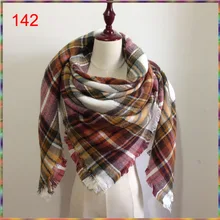 Женский шарф в шотландскую клетку, кашемировый модный шарф из пашмины, дизайнерский шарф-одеяло, роскошные Брендовые женские шарфы и палантины