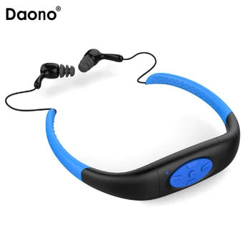

8GB Waterproof MP3 Music Player Underwater Swim Surfing Diving Neckband Sports Stereo Earphone Spa Surf Scuba Handsfree FM Radio