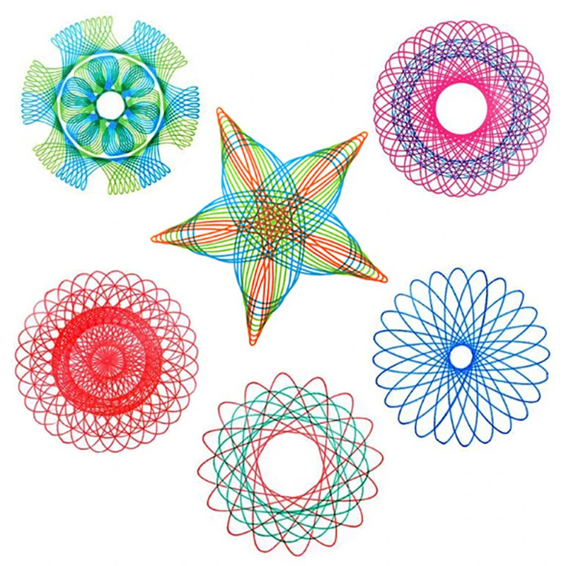 spirograph design tin set