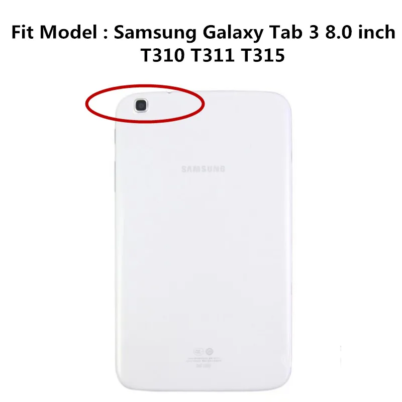 Wekays для samsung Galaxy Tab 3 8,0 мультфильм 3D кожа Fundas чехол для Coque samsung Tab 3 8,0 "T310 t311 T315 планшет чехол