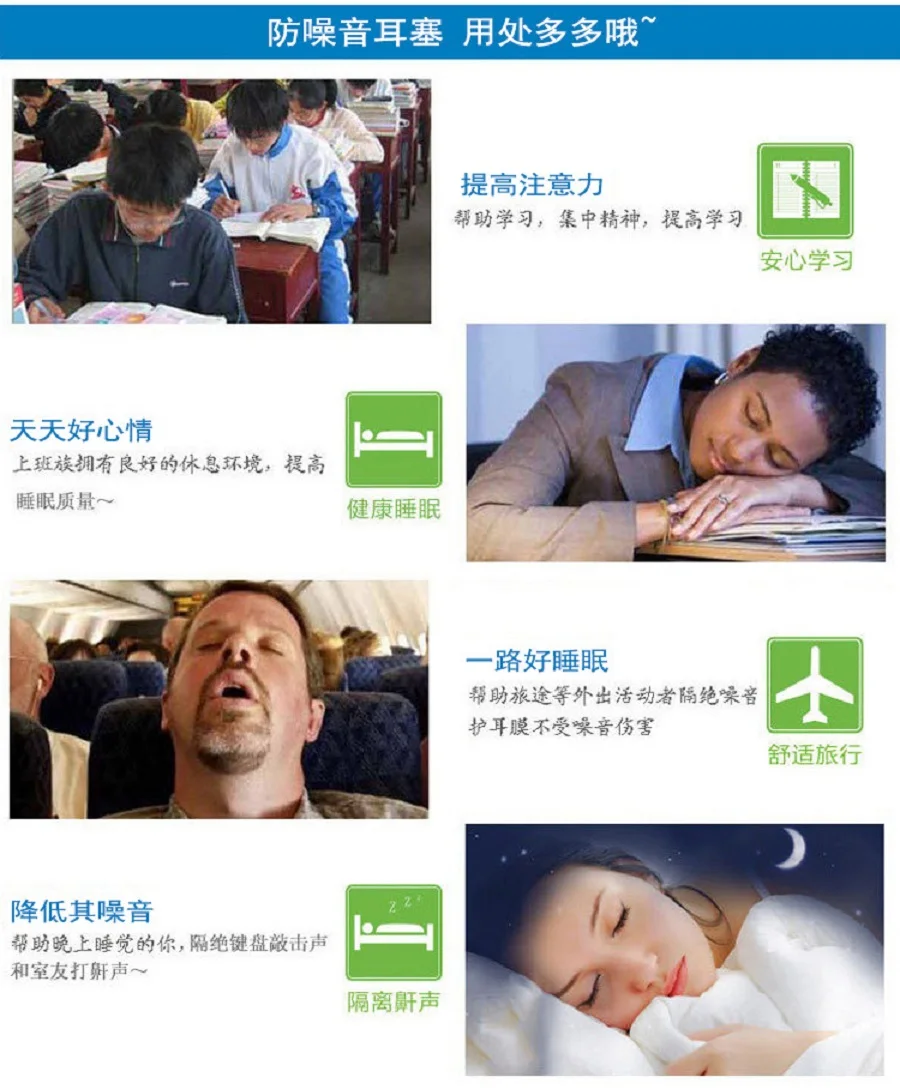 5PCS comfort earplugs noise reduction silicone Soft Ear Plugs Swimming Silicone Earplugs Protective for sleep Soft Ear Plugs - Famidy.com