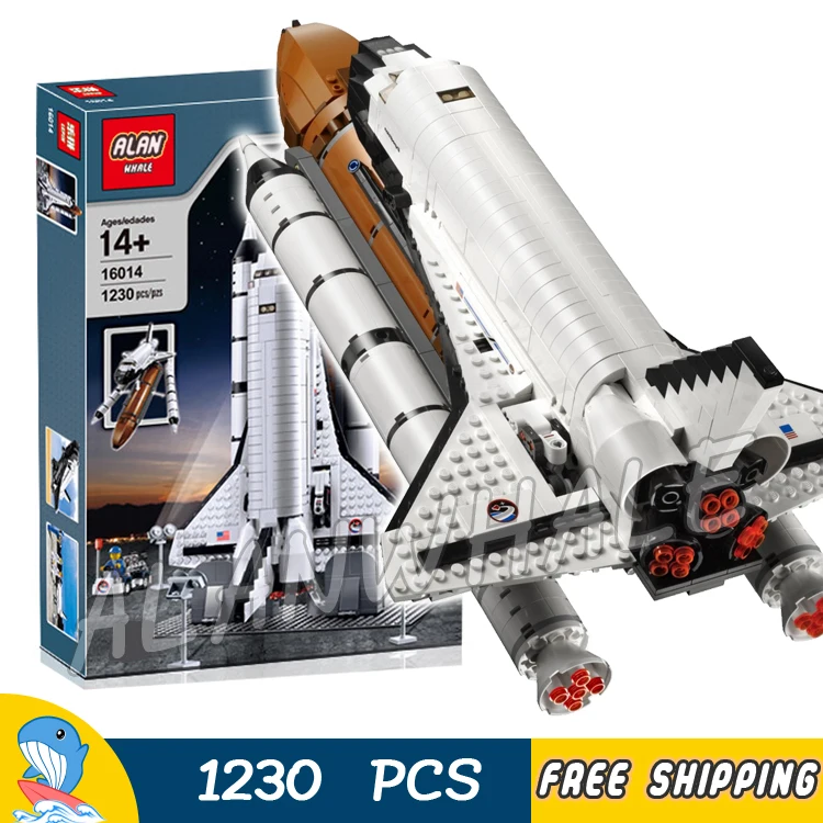

1230pcs Creator New Shuttle Expedition Adventure 16014 Model Building Blocks Assemble Bricks Children Toys Compatible With Lego