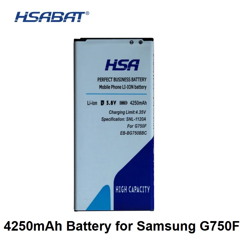 4250mAh EB BG750BBC Mobile Phone Battery Use for Samsung GALAXY Mega 2