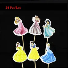 princess topper cake decorating supplies belle rapunzel snow white cinderella party decoration cake topper picks pamaba 8 pcs set cinderella rapunzel princess accessories knit belle cosplay princess jewelry party supplies earrings necklaces