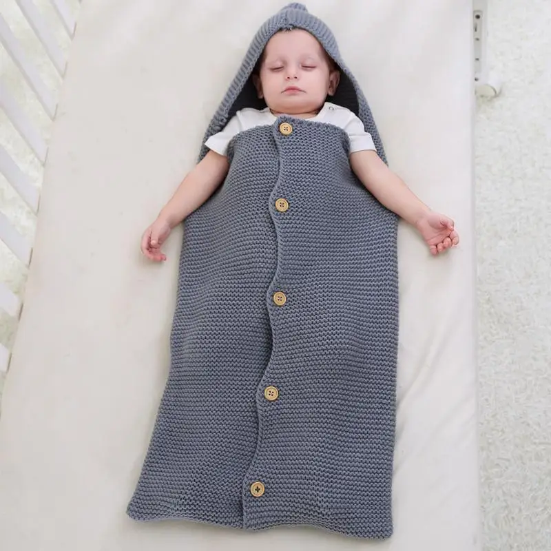 Buy Newborn Baby Wrap Blanket Kids Toddler Solid