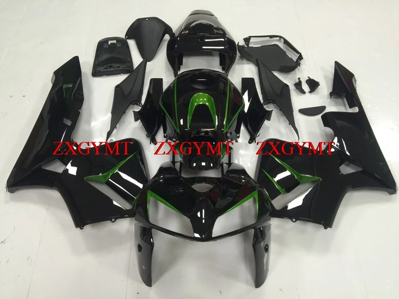 

Full Body Kits for CBR 600 RR 2005 - 2006 Fairings CBR 600 RR 05 glossy Black Green Full Body Kits for Honda CBR600RR 2006