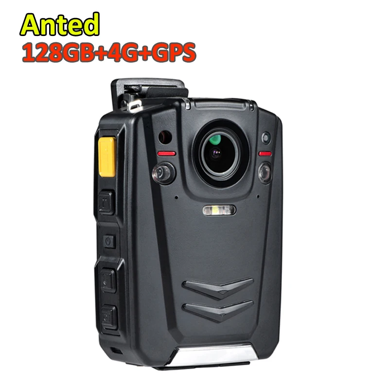 HD 1080P 3G 4G GPS Police Officer Wearable Video Camera with live monitoring CMS and 2.0 inch