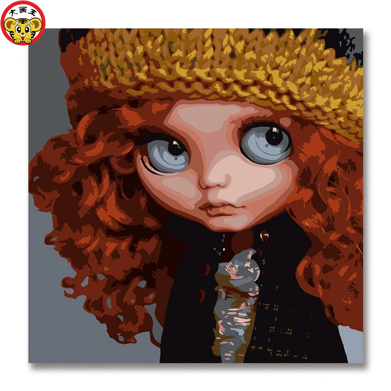 blythe doll painting