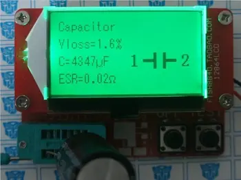 

12864 graphical transistor tester diode / transistor / resistance multi function tester