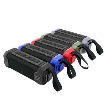 

TWS Bluetooth Deep Bass Speaker With FM TF card IPX4 Waterproof Hifi Music Sound Box Portable Power Bank Wireless Audio System