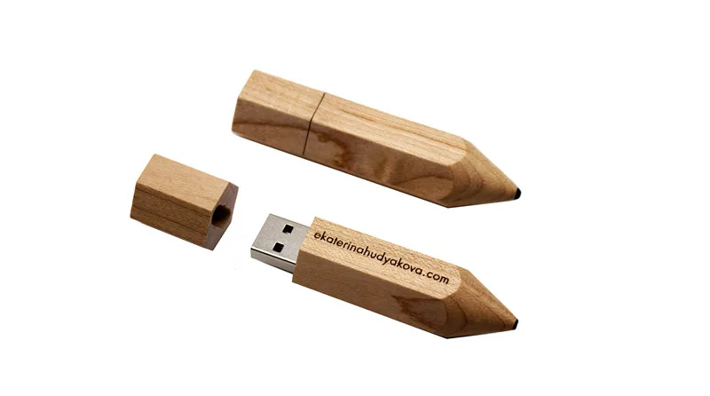 SHANDIAN деревянный карандаш с логотипом клиента usb флеш-накопитель 4 ГБ 8 ГБ 16 ГБ 32 ГБ 64 ГБ USB 2,0 флеш-накопитель U диск