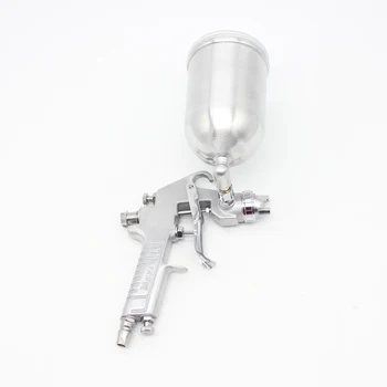 

Air Powered Automotive Painting Tool 1.5MM Dia Nozzle HVLP Gravity Feed Paint Spray Gun With 400ML Cup