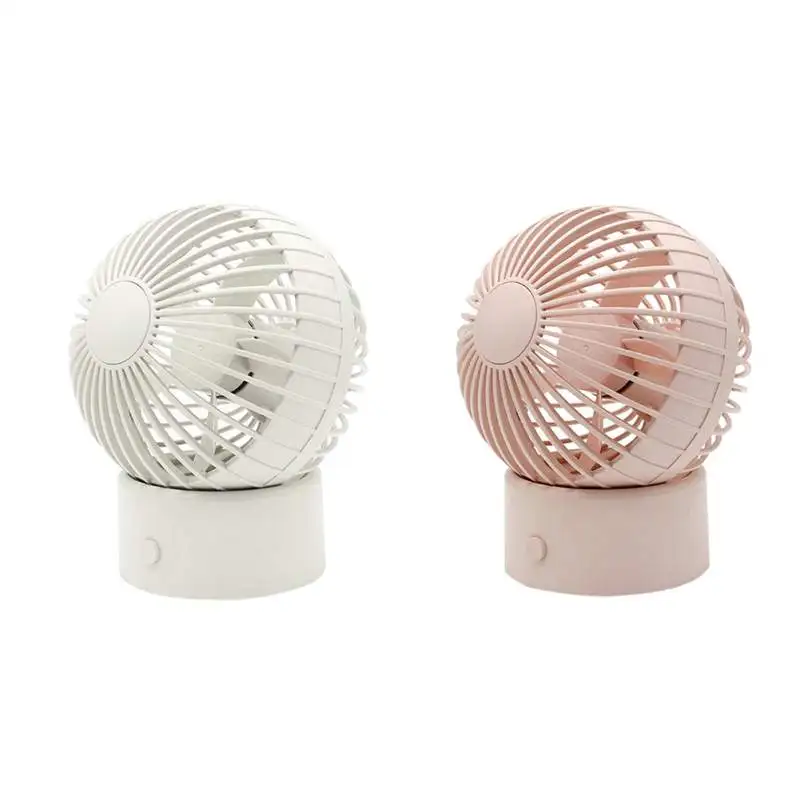  ABS USB Lightweight Desk Cooling Fan For Portable Battery PC Home Office Car Fan Adjusted Up Down 6
