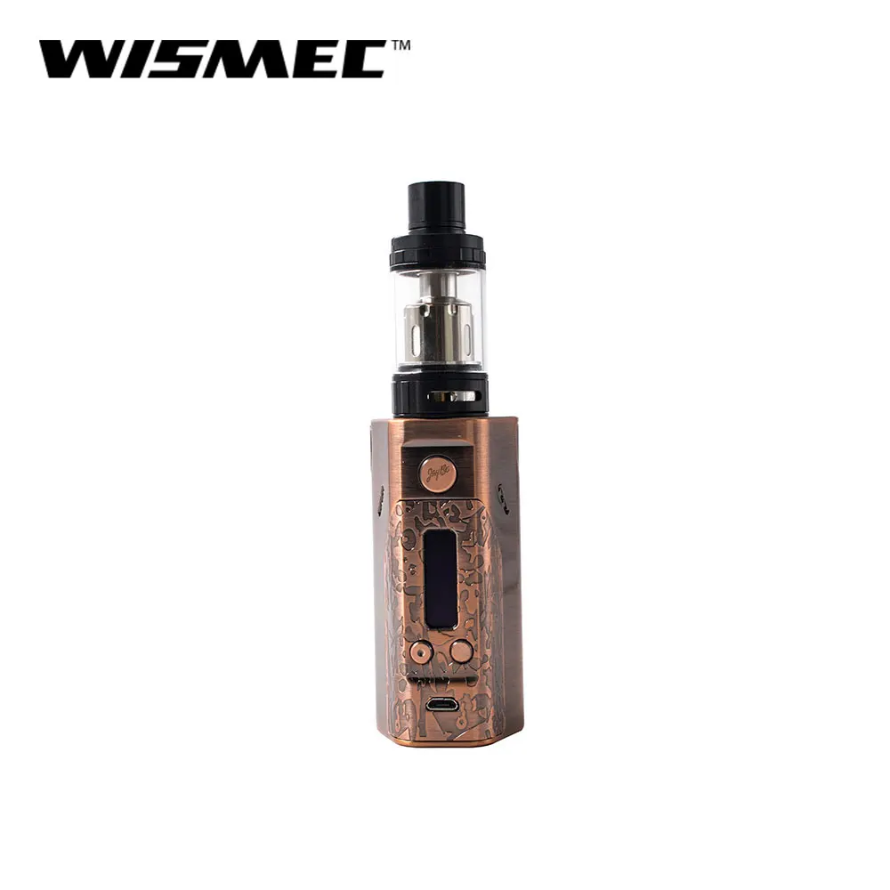 Wismec рел DNA 250 коробка мод и Eleaf Melo RT 25 атомайзер выходной мощности 250 Вт Evolv DNA TC/VW мод электронная сигарета - Цвет: Черный