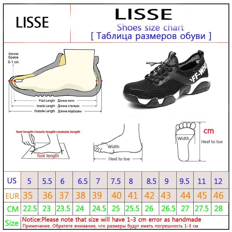 2018- Summer- Men- Work- Shoes- light- Breathable -Mesh- Shoes- Deodorant- Soft-bottomed -Steel- Toe- Puncture-proof- Male- Safety- Work- Shoes