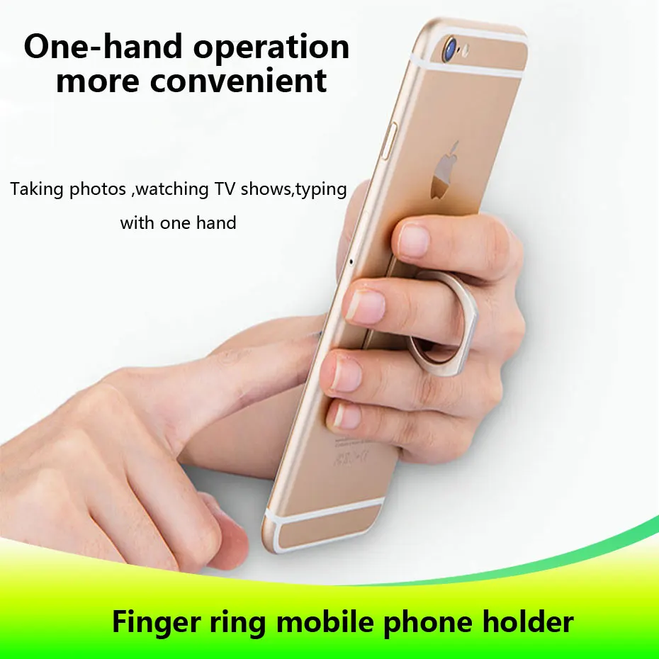 

Finger ring mobile phone holder stand for universal all phone and tablet pc multicolor with no magnetic no speaker no charger