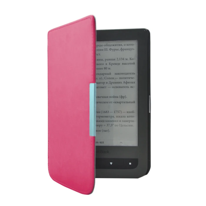 rose leather case for pocketbook 626 624 640 614