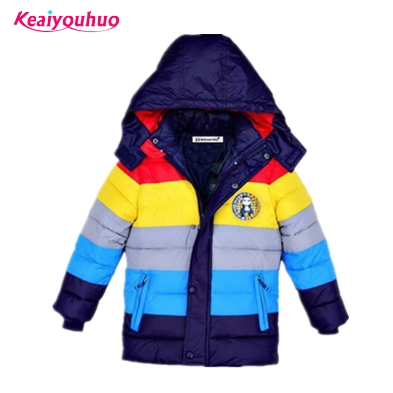 Children Jackets Boys Girls Winter Down Coat 2017 Baby 2017 Winter Car Boys Clothing Baby Child Thickening Cotton Padded Jacket Wadded Wt 0959 On