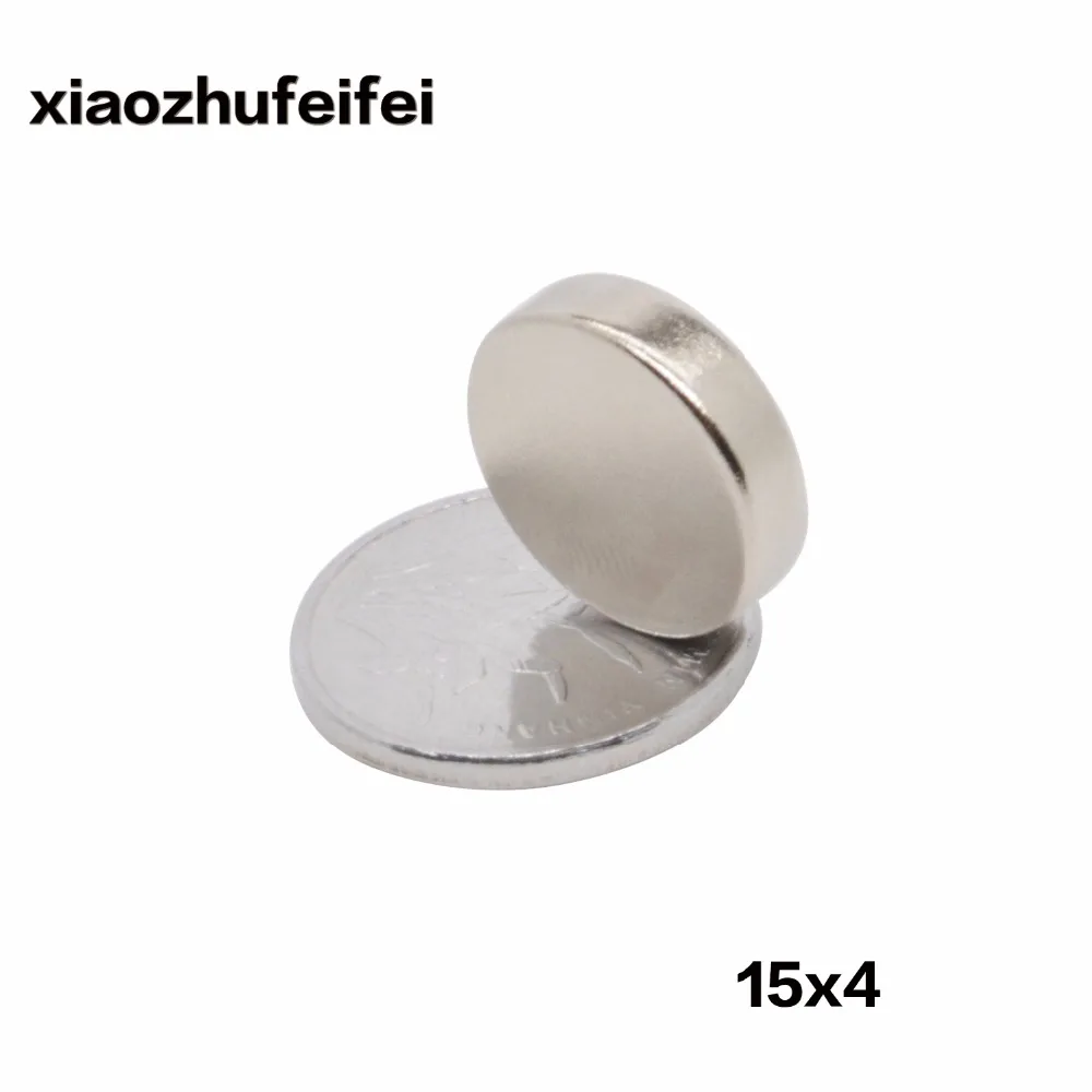 

5pcs 15x4mm magnet D15x4 Super strong neo neodymium disc 15x4 magnet D15*4 NdFeB Magnet 15*4 Neodymium magnet D15*4mm