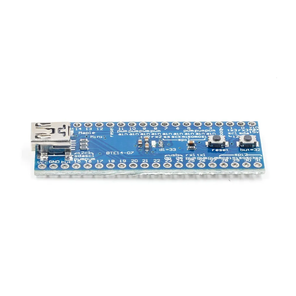 STM32F103CBT6 клен Мини рука STM32 Cortex M3 плата контроллера Модуль 3 V USB цифрового ввода
