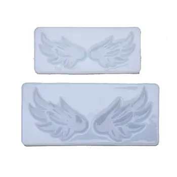 

Flying Wings Silicone Mold Resin Jewelry Pendant Making Cake Decor Baking Tool Jewelry Handmade Molds Crafts New