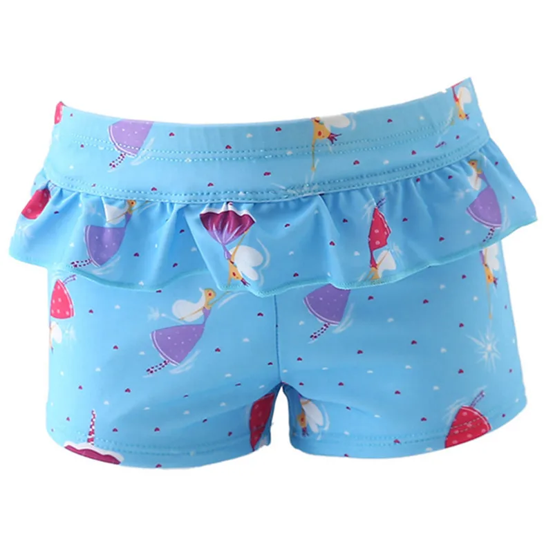 new cartoon flower strip boys girls swim pant infant kids swim clothes