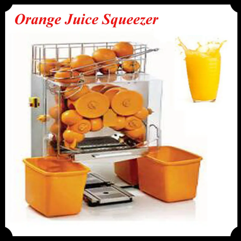New Brane Orange Juice Squeezer Commercial Orange Juicer Electric Squeezed Fruit Juice Machine JS-2