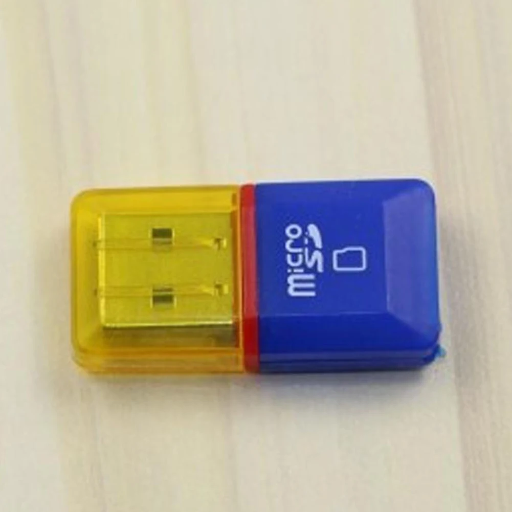 Новое поступление 2 шт. USB 2,0 Мини Micro SD TF Card Reader адаптер памяти T-Flash Card Reader