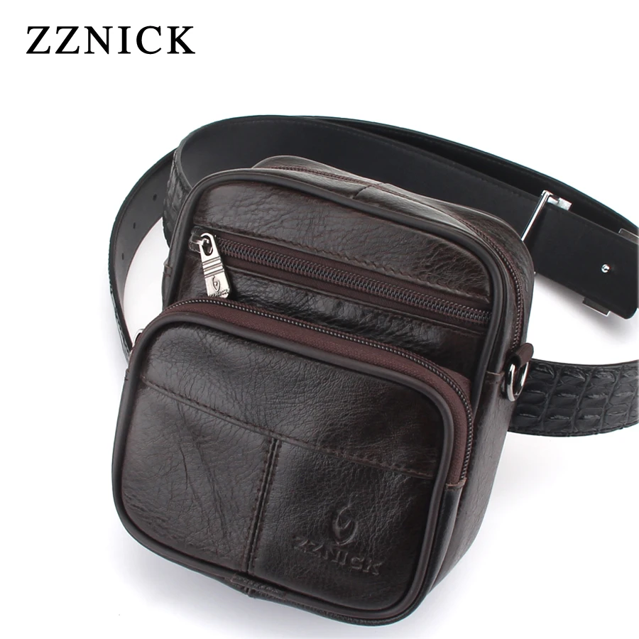ZZNICK натуральная яловая кожа, сумка через плечо, маленькие сумки-мессенджеры, мужская сумка через плечо для путешествий, новые модные мужские сумки с клапаном