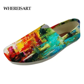 

WHEREISART New 2019 Spring Men Loafers Leisure Outdoor Breathable Canvas Casual Shoes Fashion Lazy Men Flats Studnets Adult Man