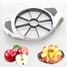 Trancheuse éplucheuse en acier inoxydable, outil de cuisine facile, pour fruits et pommes