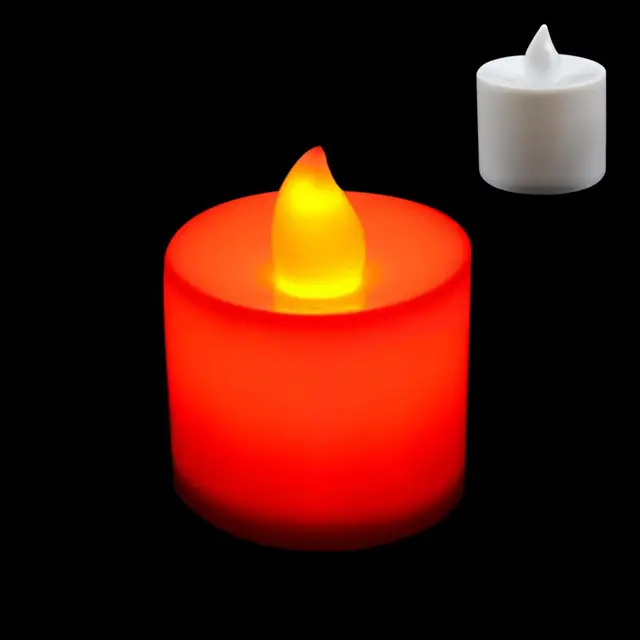 Free shipping Flameless Battery Operated LED Candle Tea Light TeaLights