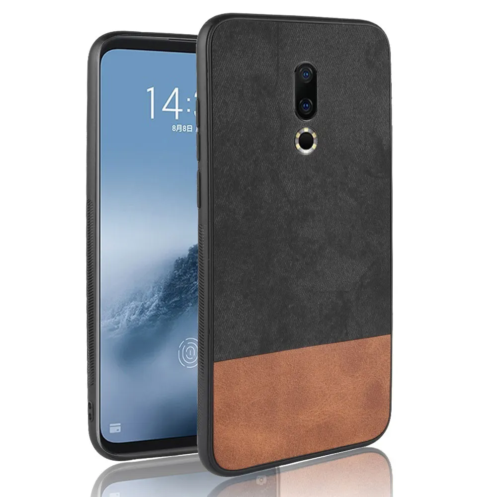 

Cover For Meizu 16 Plus 16th Case Full Protection fabric shockproof Silicone Matte Phone Cases For Meizu 16 Plus Capa
